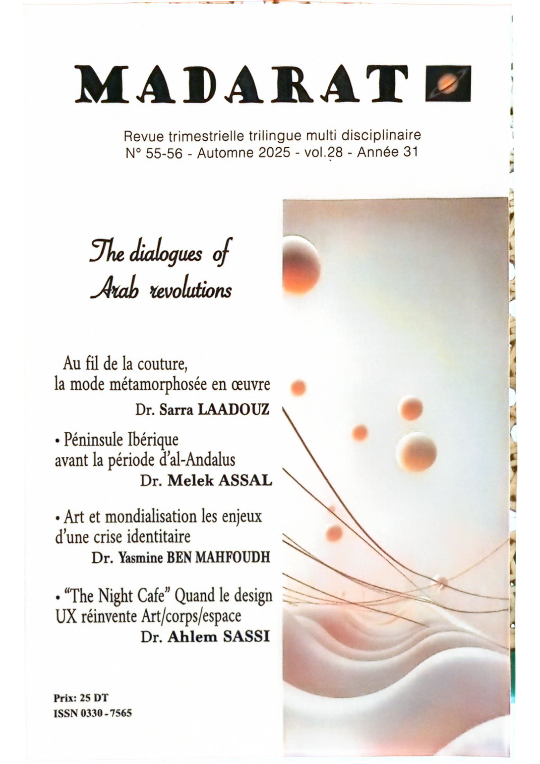 Couverture française Madarat N° 55-56